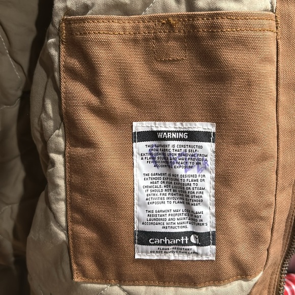 Carhartt Flame Resistant Jacket XL - Picture 5 of 8